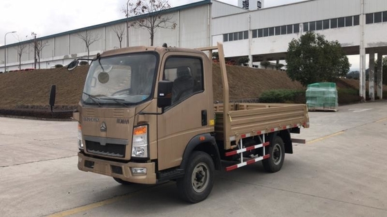 Δευτερεύον 2000kg Howo βαρέων καθηκόντων φορτηγό απορρίψεων πτώσης 4 ρόδες για τις Φιλιππίνες