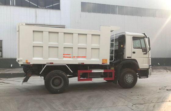 Sinotruk Howo 7 φορτηγό απορρίψεων 4x2 με το εμπορευματοκιβώτιο RHD LHD απορρίψεων 15M3