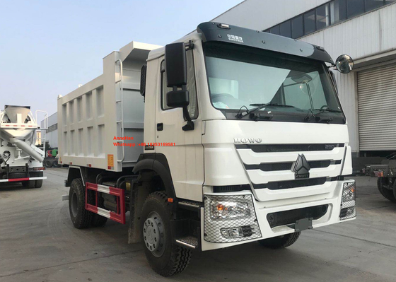 Sinotruk Howo 7 φορτηγό απορρίψεων 4x2 με το εμπορευματοκιβώτιο RHD LHD απορρίψεων 15M3