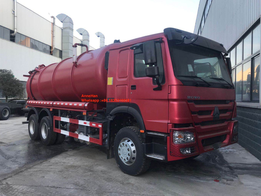 ευρώ 2 LHD φορτηγών 4x2 αναρρόφησης λυμάτων 95km/h 10M3 16M3