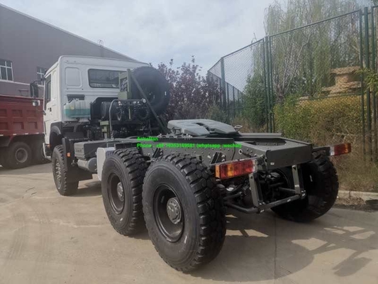 90# πείρος άσπρο 371hp 6x6 Howo 7 φορτηγό τρακτέρ