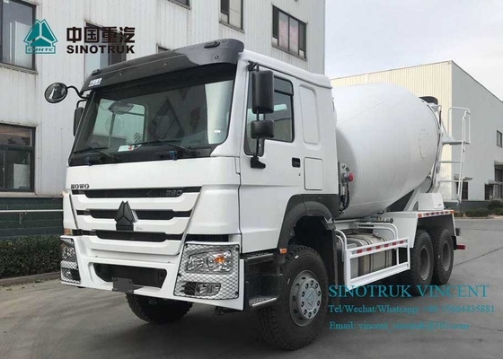 ZZ1257N3841W ΕΥΡΩ 4 380HP 6X4 3830mm φορτηγό συγκεκριμένων αναμικτών