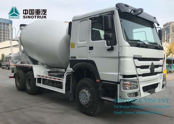 ZZ1257N3841W ΕΥΡΩ 4 380HP 6X4 3830mm φορτηγό συγκεκριμένων αναμικτών
