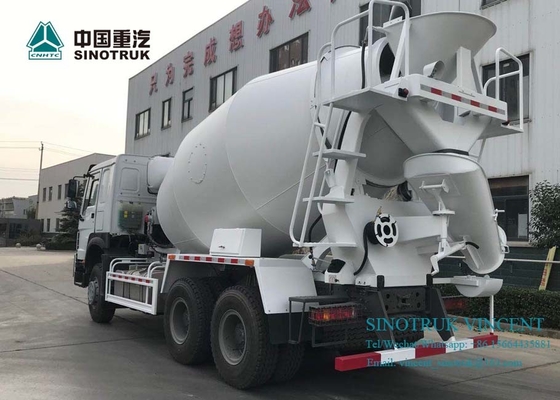 ZZ1257N3841W ΕΥΡΩ 4 380HP 6X4 3830mm φορτηγό συγκεκριμένων αναμικτών