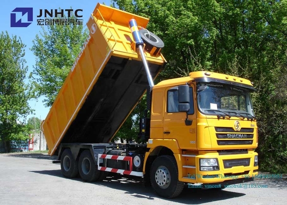 Βαρέων καθηκόντων φορτηγό απορρίψεων Shacman F3000 30t 3175mm βάση ροδών