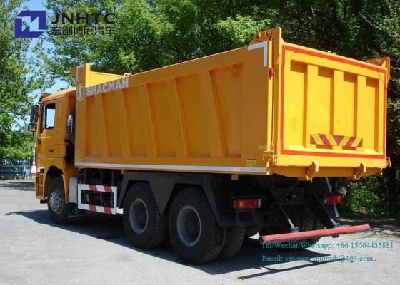 Βαρέων καθηκόντων φορτηγό απορρίψεων Shacman F3000 30t 3175mm βάση ροδών