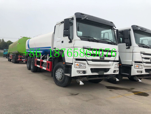 1500L Sinotruk Howo 10 φορτηγό δεξαμενών νερού ροδών 6x4 336hp