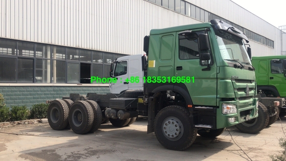 Πλαίσια 4300mm βαρύ φορτηγό φορτίου Wheelbase 371hp LHD