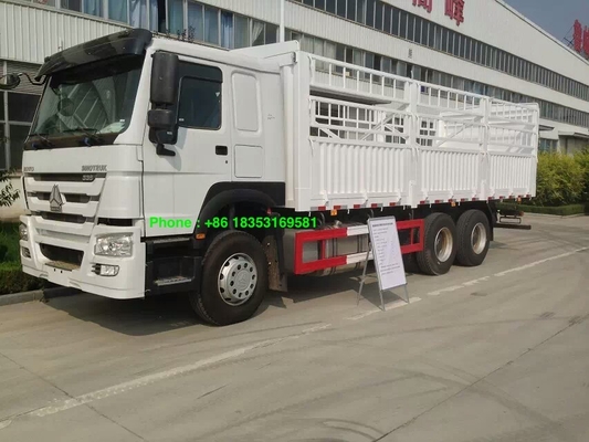 ευρώ 2 50T Howo 7 371hp 8x4 LHD βαρύ φορτηγό φορτίου