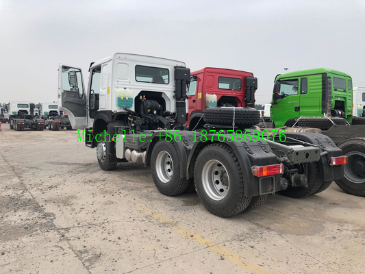 Επικεφαλής φορτηγό τρακτέρ ZZ4257S3241W 400L HW19710 6x4