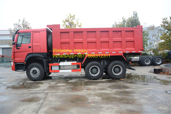 Βαρέων καθηκόντων Sinotruk HOWO 6x4 30 Tipper τόνοι φορτηγών απορρίψεων