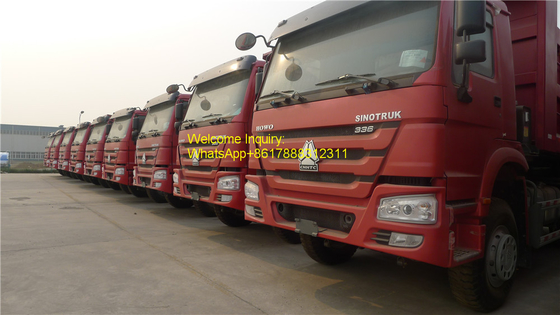 Βαρέων καθηκόντων Sinotruk HOWO 6x4 30 Tipper τόνοι φορτηγών απορρίψεων