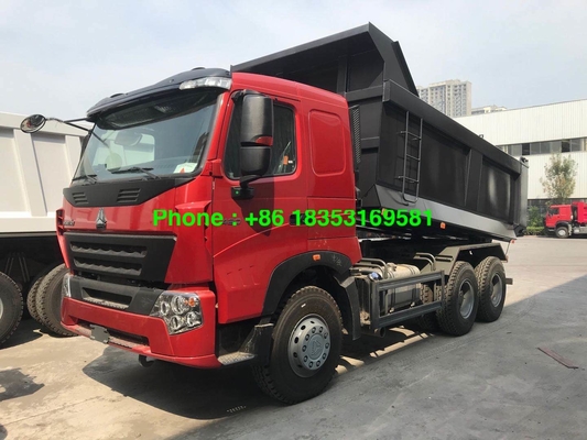 Tipper 4 10 ροδών 380hp LHD ευρο- φορτηγό για τη μεταλλεία