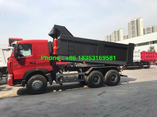 Tipper 4 10 ροδών 380hp LHD ευρο- φορτηγό για τη μεταλλεία