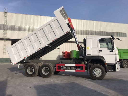 3 βαρέων καθηκόντων φορτηγό απορρίψεων Lhd Howo 6×4 αξόνων 371hp για την επιχείρηση κατασκευής