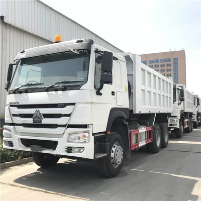 3 βαρέων καθηκόντων φορτηγό απορρίψεων Lhd Howo 6×4 αξόνων 371hp για την επιχείρηση κατασκευής