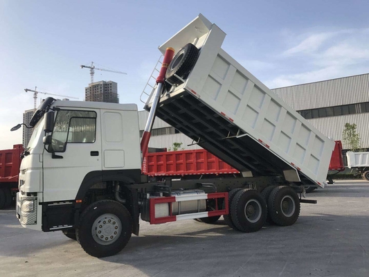 3 βαρέων καθηκόντων φορτηγό απορρίψεων Lhd Howo 6×4 αξόνων 371hp για την επιχείρηση κατασκευής