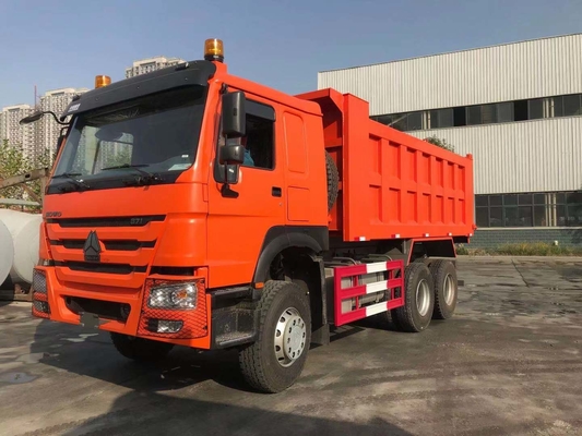 3 βαρέων καθηκόντων φορτηγό απορρίψεων Lhd Howo 6×4 αξόνων 371hp για την επιχείρηση κατασκευής
