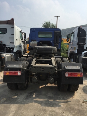 Μπλε Sinotruk Howo 371 πρωταρχικό - φορτηγό ZZ4257N3241W ρυμουλκών τρακτέρ φορτηγών μετακινούμενων