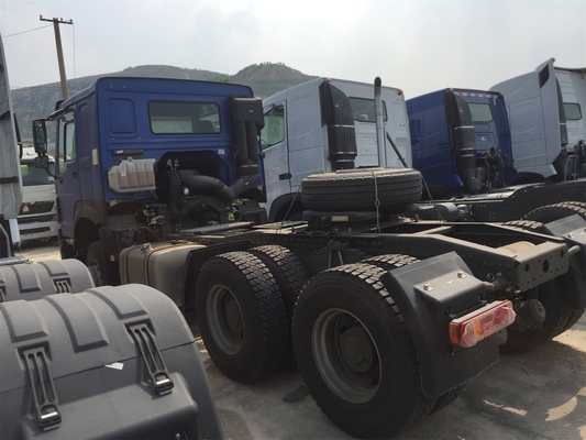 Μπλε Sinotruk Howo 371 πρωταρχικό - φορτηγό ZZ4257N3241W ρυμουλκών τρακτέρ φορτηγών μετακινούμενων