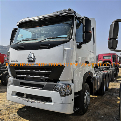 Λευκός Sinotruk Howo A7 Μεταφορέας 6x4 Prime Mover Διεθνές τρακτέρ