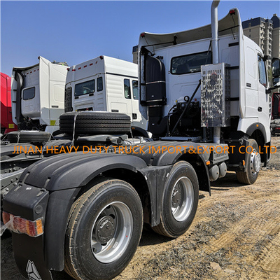 Λευκός Sinotruk Howo A7 Μεταφορέας 6x4 Prime Mover Διεθνές τρακτέρ