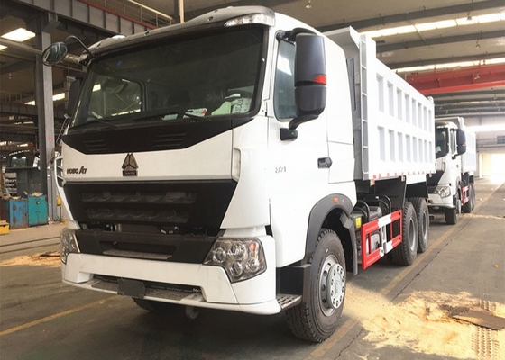 Sinotruk HOWO A7 6x4 371hp Λευκό φορτηγό σκουπιδοφόρο φορτηγό φορτηγό φορτίο