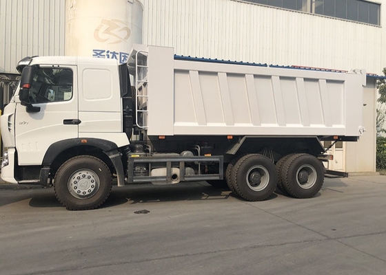 Sinotruk HOWO A7 6x4 371hp Λευκό φορτηγό σκουπιδοφόρο φορτηγό φορτηγό φορτίο