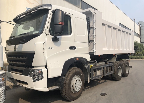 Sinotruk HOWO A7 6x4 371hp Λευκό φορτηγό σκουπιδοφόρο φορτηγό φορτηγό φορτίο
