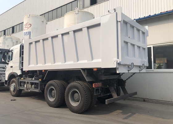 Sinotruk HOWO A7 6x4 371hp Λευκό φορτηγό σκουπιδοφόρο φορτηγό φορτηγό φορτίο