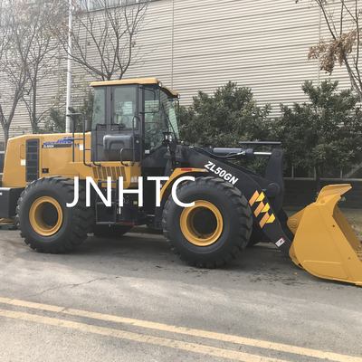 5000KG βαρύς φορτωτής ZL50GN ροδών μηχανημάτων XCMG κατασκευής