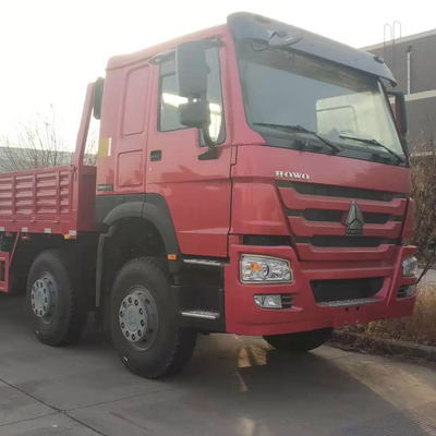 SINOTRUK HOWO 12 κυλά βαρέων καθηκόντων φορτηγό Lorry Van Load φορτηγών φορτίου 8X4 το επίπεδης βάσης