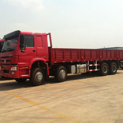 SINOTRUK HOWO 12 κυλά βαρέων καθηκόντων φορτηγό Lorry Van Load φορτηγών φορτίου 8X4 το επίπεδης βάσης