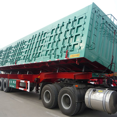Πλευρά που ανυψώνει το βαρέων καθηκόντων Semi Trailer Van Cargo Box ρυμουλκό 3 άξονες