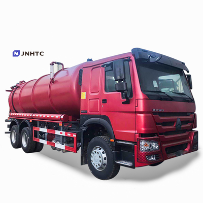 Diesel Euro2 10 ρόδες 6x4 φορτηγών αναρρόφησης λυμάτων HOWO 336ps 16cbm