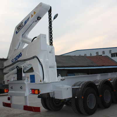 XCMG 28Mpa 37ton 20ft 40ft στέλνοντας δευτερεύων ανυψωτής βραχιόνων που διπλώνει το γερανό εμπορευματοκιβωτίων βραχιόνων