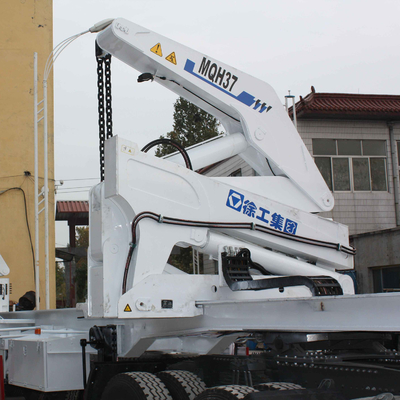 XCMG 28Mpa 37ton 20ft 40ft στέλνοντας δευτερεύων ανυψωτής βραχιόνων που διπλώνει το γερανό εμπορευματοκιβωτίων βραχιόνων