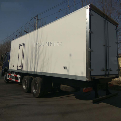 2 άξονες Sino Howo 10 τροχούς 20 τόνους 30 κυβικά 6x4 ψυγείο ψυγείο κοντέινερ ψυγείο φορτηγό