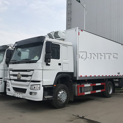 HOWO 290hp Euro2 4x2 15ton ψυγείο ψυγείο ψυγείο φορτηγό μικρού μεγέθους φορτηγό