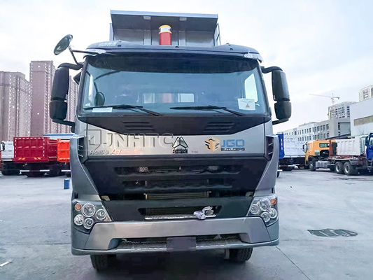 12 Tipper απορρίψεων ροδών HOWO A7 φορτηγό 420hp στις Φιλιππίνες