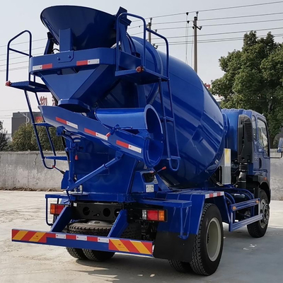 Ελαφρύ φορτηγό 4x2 4 συγκεκριμένων αναμικτών Sinotruk HOWO κυβικοί μετρητές