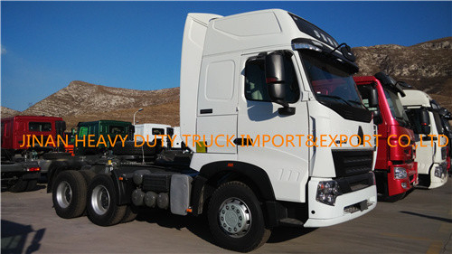 10 φορτηγά 371hp 420hp τρακτέρ Sinotruck HOWO A7 6x4 πολυασχόλων