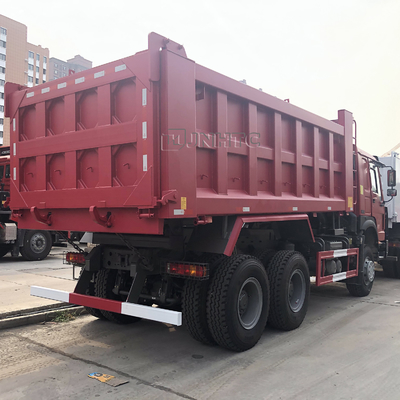 Tipper απορρίψεων 4 10 ροδών SINOTRUK HOWO φορτηγό Euro2 6x4