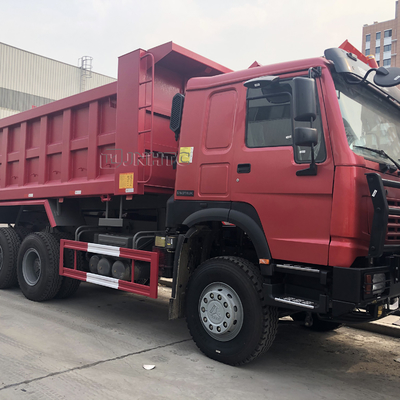 Tipper απορρίψεων 4 10 ροδών SINOTRUK HOWO φορτηγό Euro2 6x4