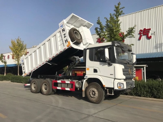 Βαρέων καθηκόντων φορτηγό απορρίψεων Howo 6x4 Sinotruk 10w 371hp 20cbm