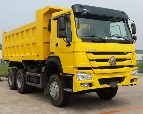 Βαρέων καθηκόντων φορτηγό απορρίψεων Howo 6x4 Sinotruk 10w 371hp 20cbm