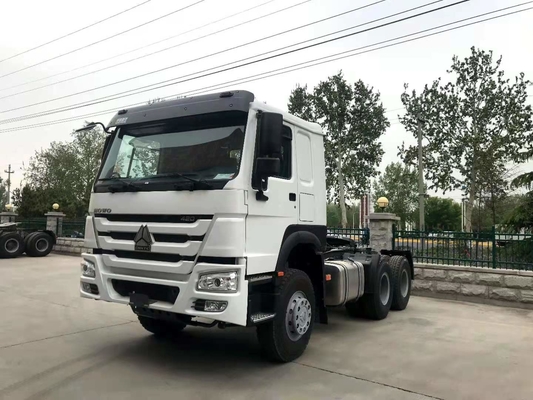 Φορτηγό 420hp τρακτέρ Howo Sinotruk 6x4 ανοίξεων φύλλων