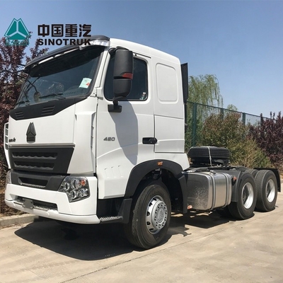 Φορτηγό 420hp τρακτέρ Howo Sinotruk 6x4 ανοίξεων φύλλων