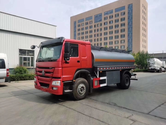 Φορτηγό βυτιοφόρων πετρελαίου καύσεως Sinotruk LHD 400L 20cbm 371HP