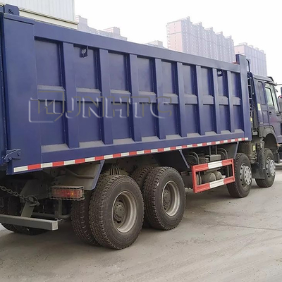 SINOTRUK HOWO 12 μόνη φόρτωση 8x4 3cbm 371hp φορτηγών απορρίψεων πολυασχόλων βαρέων καθηκόντων